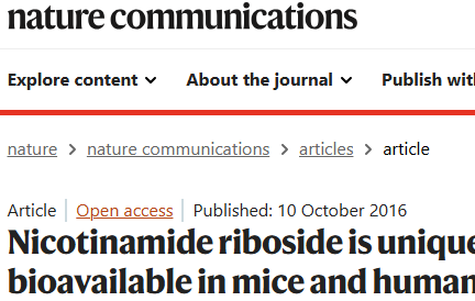 90%的人不知道！NR苹果酸盐的5大科学验证
